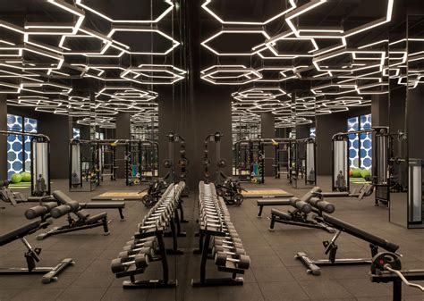 Kemer Resort Gym Design Gym Interior Gym Lighting