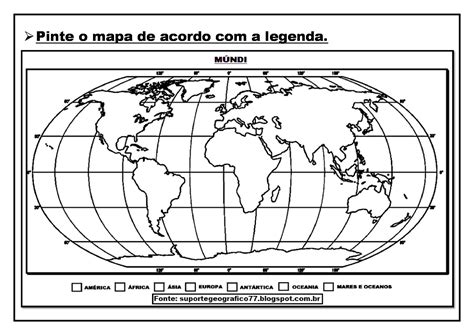 Atividades E Mapa Mundi Para Imprimir Conhecendo O Globo Mapa Mapa Images