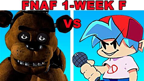 Friday Night Funkin Vs Fnaf 1 Are You Ready For Some Fazbear Pizza