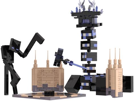 I Made Some Of The Minecraft Dungeons Bosses In Lego Minecraftdungeons
