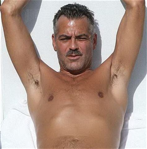 George Clooney Fake Naked Telegraph