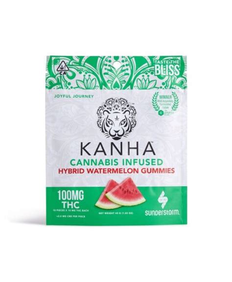 KIVA Camino Sours Watermelon Spritz Uplifting Gummies 100mg