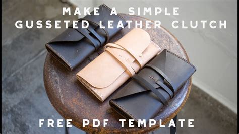 I'm looking for a website that has free leather templates in pdf if anyone knows a website please i could use the help. Make a Simple Gusseted Leather Clutch (Free PDF Template ...