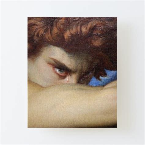 Fallen Angel By Alexandre Cabanel Mounted Print For Sale By Vanillabubble Redbubble