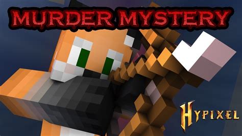 Murder Mystery 1 Minecraft Hypixel Minigames Youtube