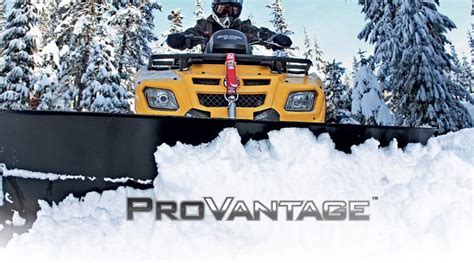 Can Am Atv Warn Provantage Snow Plow Kit Canada