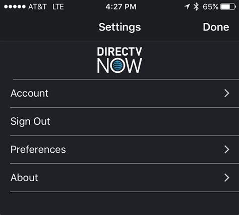 I thought there was, but i don't see one in a search of apps, even though some of my search results indicate we have directtv. DIRECTV NOW App