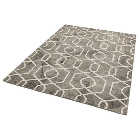 fresco rugs in grey buy online from the rug seller uk