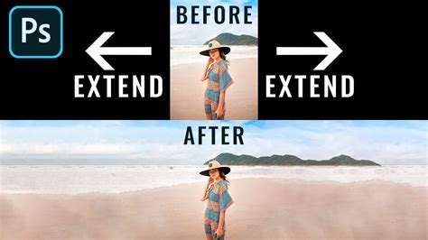 How To Extend Background Photo Photoshop Tutorial Youtube