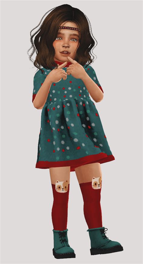 Fabienne Sims 4 Toddler Sims 4 Cc Kids Clothing Sims
