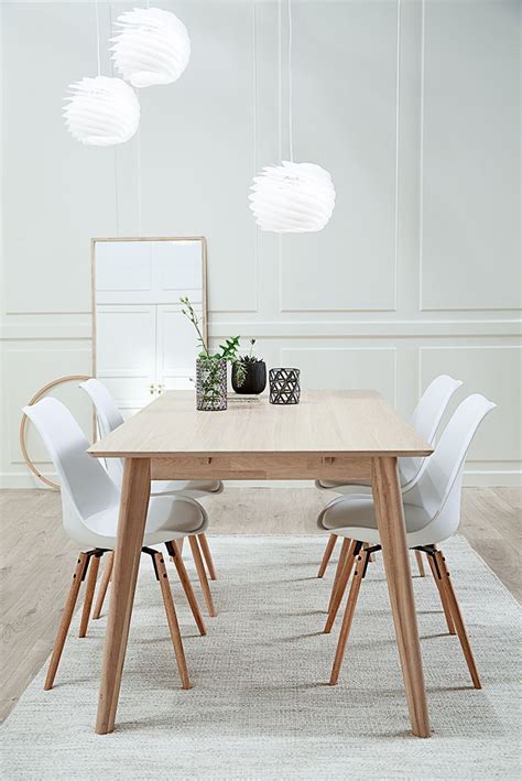 Get The Look With Our Scandinavian Dining Table In Solid Ash Wood