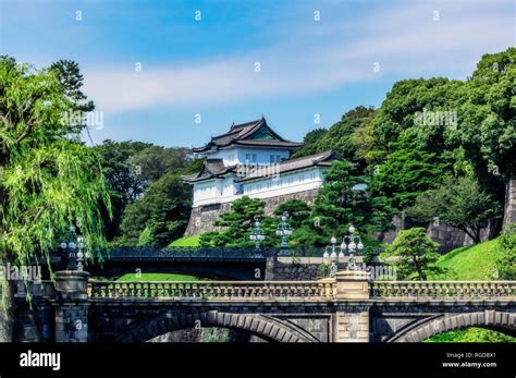 Japan Tokyo Chiyoda District Imperial Palace Area Stock Photo Alamy
