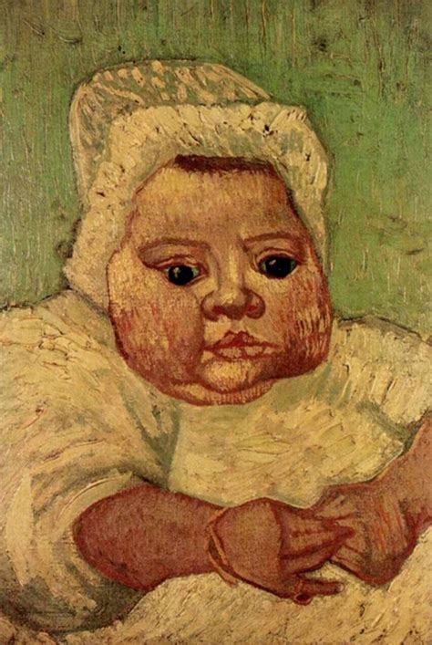 Vangoghdailygallery The Baby Marcelle Roulin 2 In 2020 Vincent Van