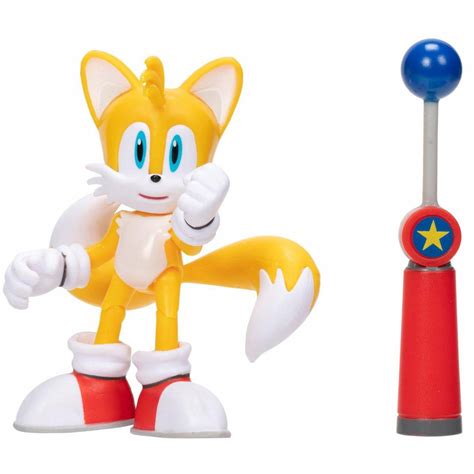 Tails Sonic The Hedgehog Action Figure Da 10 Cm