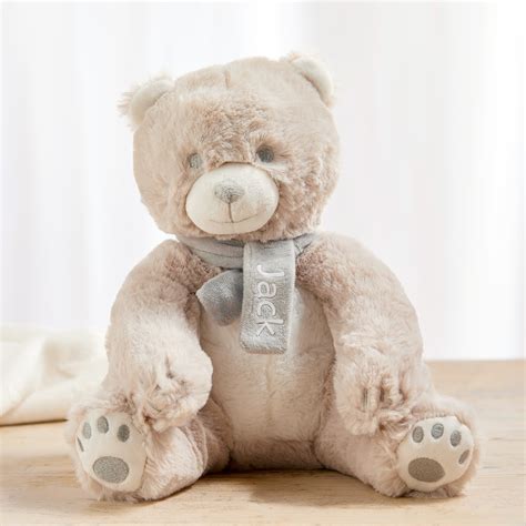 Personalised Medium Bear Soft Toy My 1st Years Baby Soft Toys Baby