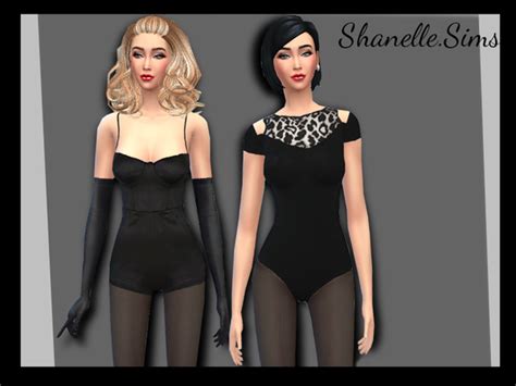 Bodysuits By Shanelle Sims At Tsr Sims 4 Updates