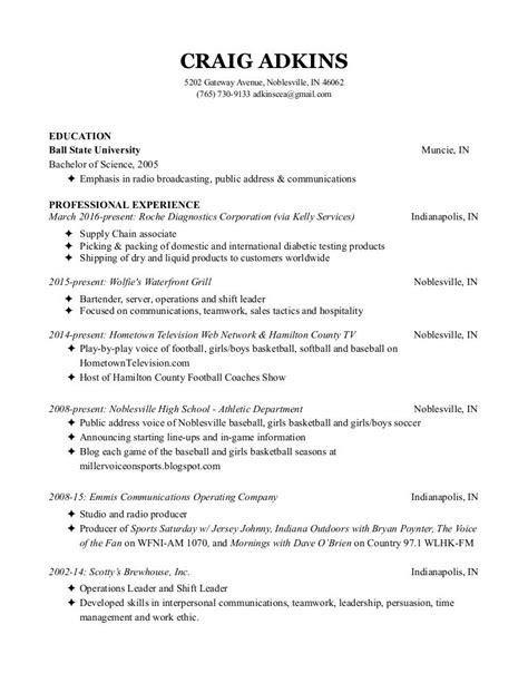 Craig Resume