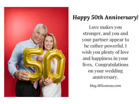 Best 50th Anniversary Quotes Wishes And Messages 365canvas Blog 2023