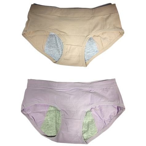 Calzones Menstruales Antiderrames Corte Bikini Toallas Femeninas