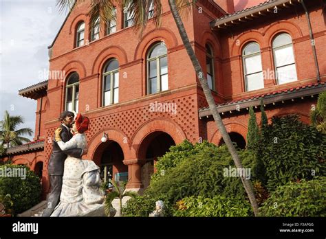 A Large Sculpture Time For Fun By Seward Johnson In Front Of The