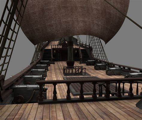 Balazs Menyhart The Black Pearl Pirate Ship