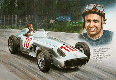 Elegimos Los 10 Mejores Triunfos De Juan Manuel Fangio Prensa Ohf