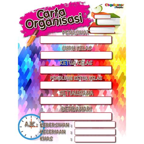 Contoh Carta Organisasi Kreatif Carta Organisasi Pengurusan Ppki The