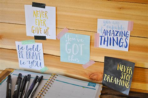 Free Printable Quotes For A Vision Board Our Handcrafted Life