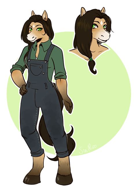Character Design Horse Girl — Weasyl