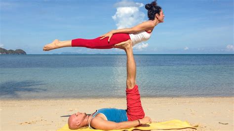 The person on the bottom and responsible for keeping their partner supported. 2 People Yoga Poses - Family Magazine