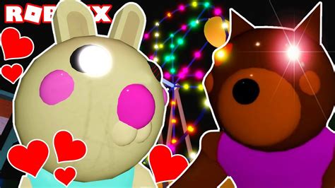 Piggy Bunny And Doggy Fall In Love Roblox Piggy Chapter 12 Youtube