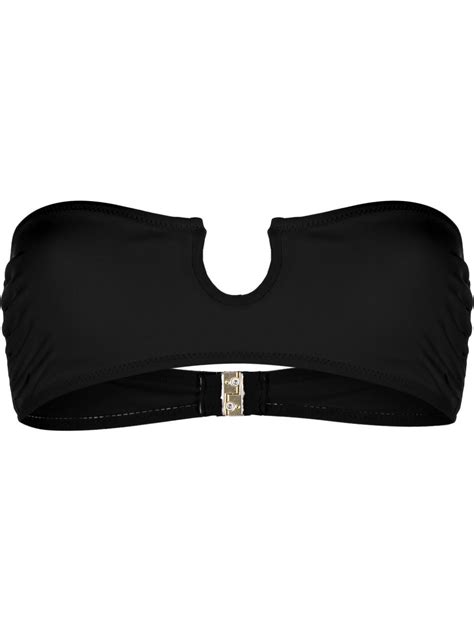 Nanushka Mahy Cut Out Bandeau Bikini Top Farfetch