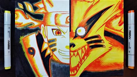 How To Draw Naruto Kurama Images And Photos Finder