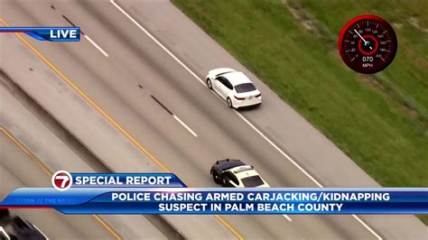 Suspected Carjacker Taken Into Custody After Leading Police On Multi County Chase Youtube