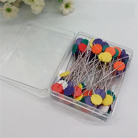 50 Multi Color Sewing Pins Sewing Accessories Quiltssupply