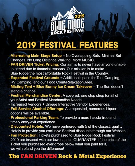 2019 Blue Ridge Rock Festival