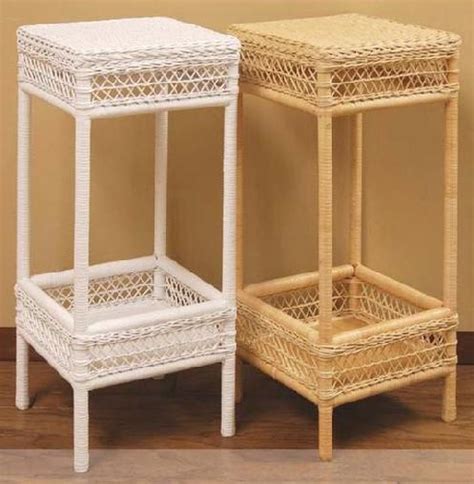 Or maybe you're looking for the whole package, one that includes the it is made of durable poly rattan that boasts being able to stand up to clawing and it even includes a. Wicker Plant Stand | Rattan Planters