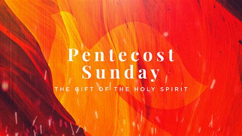 Pentecost Sunday Ministry Pass