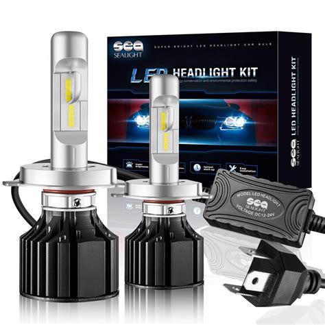 Sealight H4hb29003 Led Headlight Conversion Kit 100w 12000lm 32x Csp