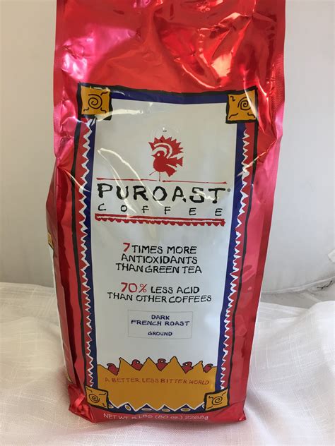 For many of us, nothing beats a hot steaming cup of coffee in the morning. Puroast Low Acid Coffee French Roast Natural Decaf Drip ...