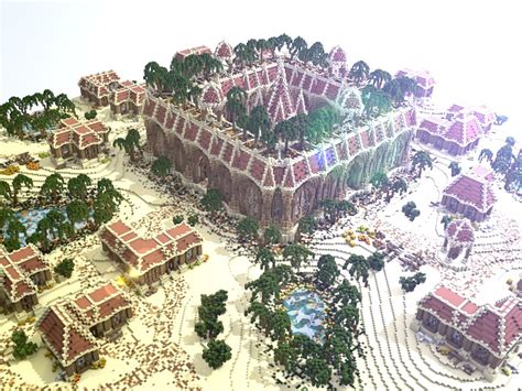Baroque Ish Faction Spawn Minecraft Map