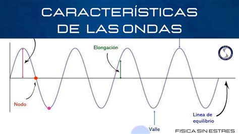 Elementos De Una Onda Amplitud Periodo Frecuencia Velocidadwave Partsamplitude Frequency