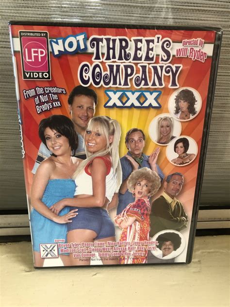 Not Threes Company Xxx Unopened Brand New Adult Dvd Shrink Wrapped