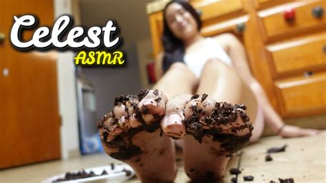 Giantess Makes Tiny Eat Chocolate Cake Off Feet Celest Asmr Youtube