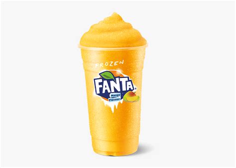 Frozen Fanta® Mango Frozen Carbonated Beverage Hd Png Download Kindpng