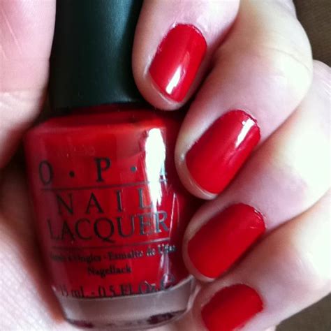 2020 glamour beauty award winner for the best nail polish. Opi's 'Big Apple Red' #triedandtrue #mine | Red apple ...