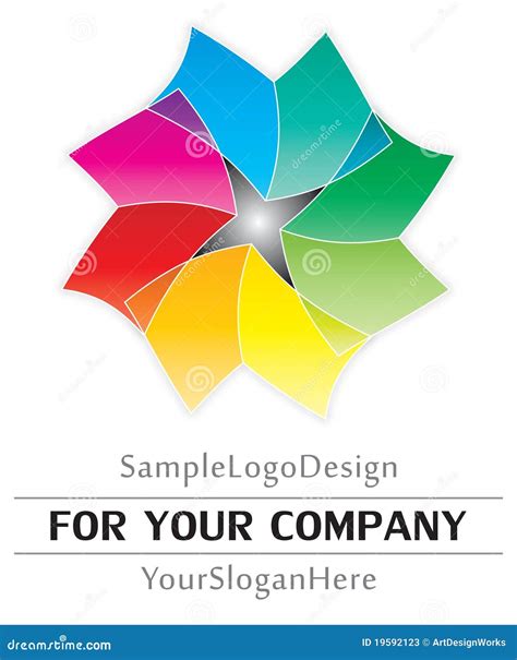 Sample Logo Design Cartoon Vector 19592123