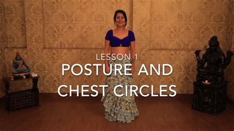 Belly Dance Tutorial For Beginners Lesson 1 Posture And Chest