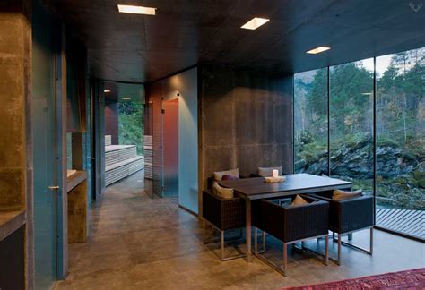 Situated in valldal, norway, this unique hotel is a synthesis of raw nature, cultural nos gustaría cambiar de clima y de ambiente: Juvet Landscape Hotel - LumberJac