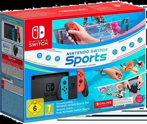Nintendo Switch Neonblauw Neonrood Switch Sports Set Bestel Nu